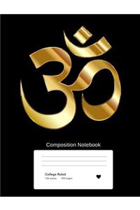 OM Composition Notebook