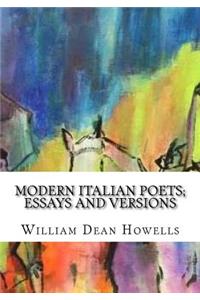 Modern Italian Poets; Essays and Versions