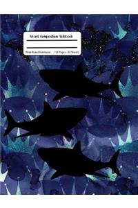 Shark Composition Notebook