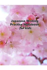 Japanese Writing Practice Notebook for Kids