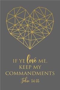 If Ye Love Me, Keep My Commandments John 14