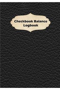 Checkbook Balance Logbook