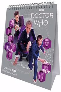 Doctor Who Desk Easel Official 2019 Calendar - Desk Easel Format