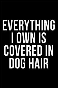Everything I Own Is Covered in Dog Hair