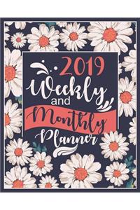 2019 Planner Weekly and Monthly