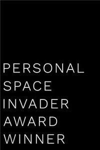 Personal Space Invader Award Winner