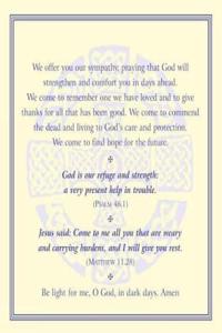 Funeral Prayer Cards