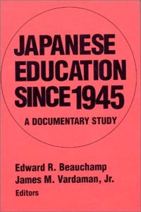 Japanese Education Since 1945