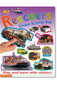 My Sticker Activity Book - Rescuers: Play and Learn with Stickers + 80 Stickers