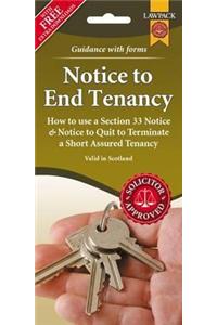 Notice to End Tenancy Form Pack (Scotland)