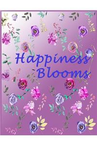 Happiness Blooms ( Journal, Notebook, Diary )