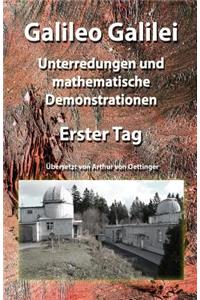 Unterredungen und mathematische Demonstrationen. Erster Tag