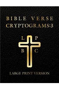 Large Print Bible Verse Cryptograms 3
