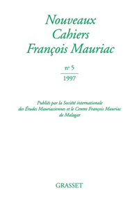 Nouveaux cahiers Francois Mauriac n°05