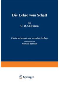 Die Lehre Vom Schall