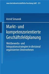 Markt- und kompetenzorientierte Geschäftsfeldplanung
