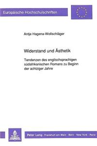 Widerstand und Aesthetik