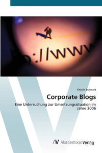 Corporate Blogs