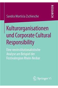 Kulturorganisationen Und Corporate Cultural Responsibility