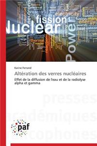 Altération Des Verres Nucléaires