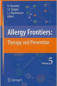 Allergy Frontiers: Therapy and Prevention