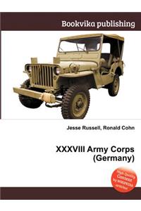 XXXVIII Army Corps (Germany)