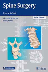 Spine Surgery Tricks Of The Trade (Ie) 3Ed (Hb 2016)