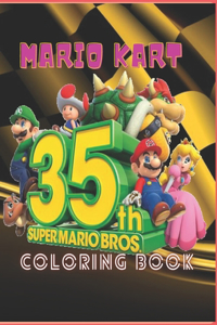 Mario Kart Coloring Book