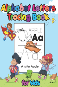 Alphabet Letters Tracing Book for Kids