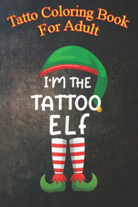 Tattoo Coloring Book For Adult