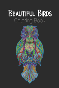 Beautiful Birds Coloring Book