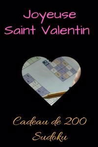 Joyeuse Saint Valentin - Cadeau de 200 Sudoku