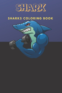 Shark Coloring Book