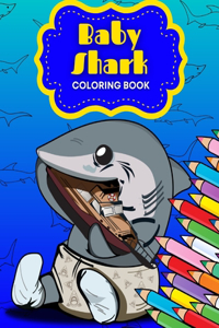 Baby Shark Coloring Book