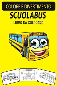 Libro Da Colorare Dello Scuolabus