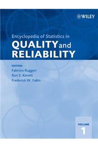 Encyclopedia of Statistics in Quality and Reliability