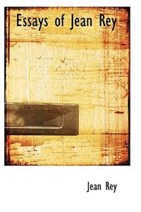 Essays of Jean Rey