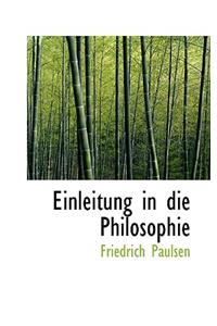 Einleitung in Die Philosophie