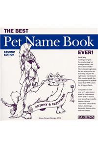 Best Pet Name Book Ever