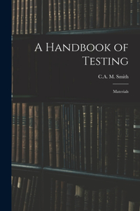 Handbook of Testing