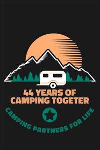 44th Anniversary Camping Journal