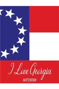 I Love Georgia - Notebook
