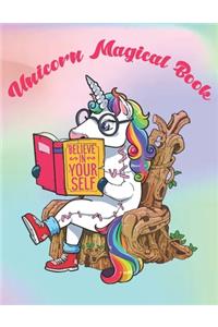 Unicorn Magical Book