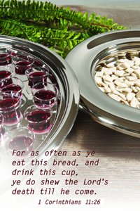 Let Us Break Bread Bulletin (Pkg 100) Communion