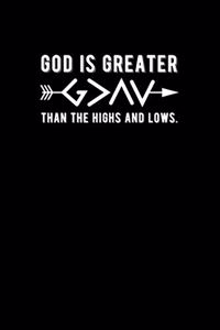 God is Greater Than The Highs and Lows