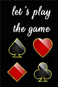 Let's Play The Game