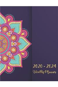 2020-2024 Monthly Planner