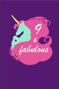 9 & fabulous