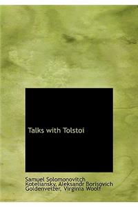 Talks with Tolstoi