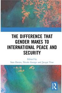 The Difference that Gender Makes to International Peace and Security